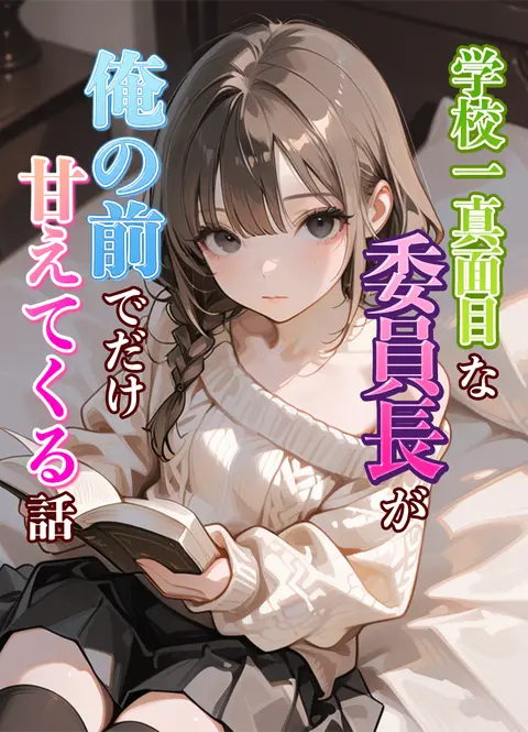 学校一真面目な委員長が俺の前でだけ甘えてくる話